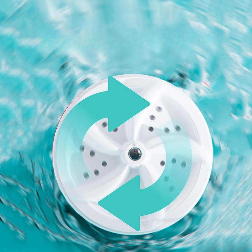 Cleaner Pro° MultiWasher: Draagbare Multifunctionele Mini Turbine Wasmachine