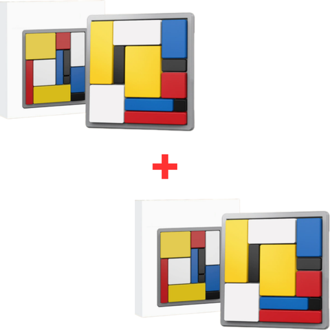Kletshuts™ PuzzleGame 1+1 GRATIS: Interactief Logisch Denk Puzzelspel Speelgoed