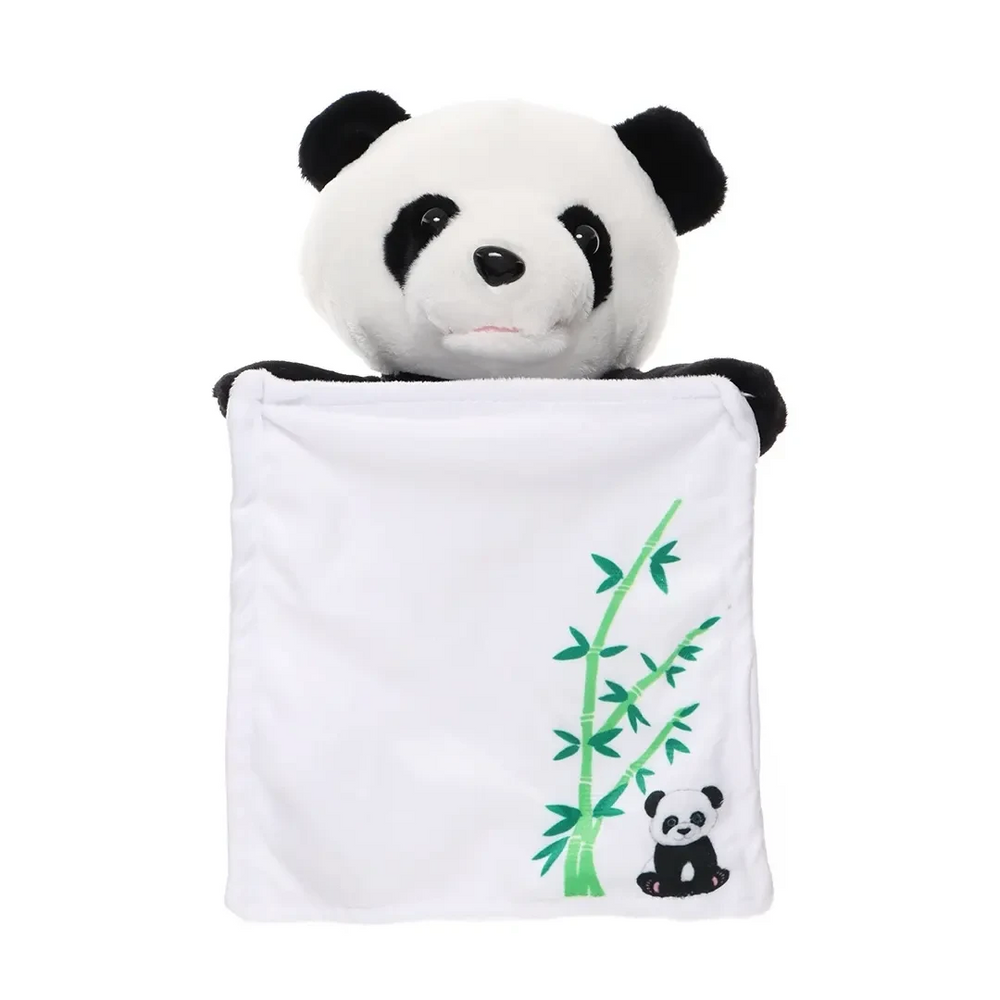 Kletshuts™ PandaToy - Interactief Panda Verstoppertje Knuffel