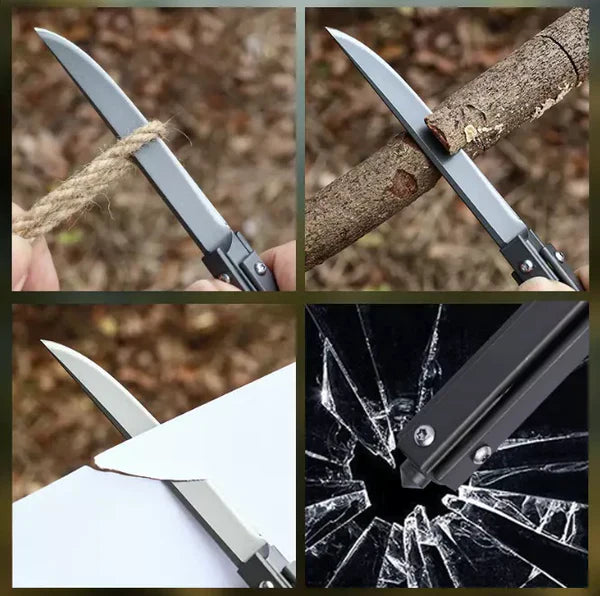 PocketKnife: Multifunctioneel Compact Scherp Blad Zakmes