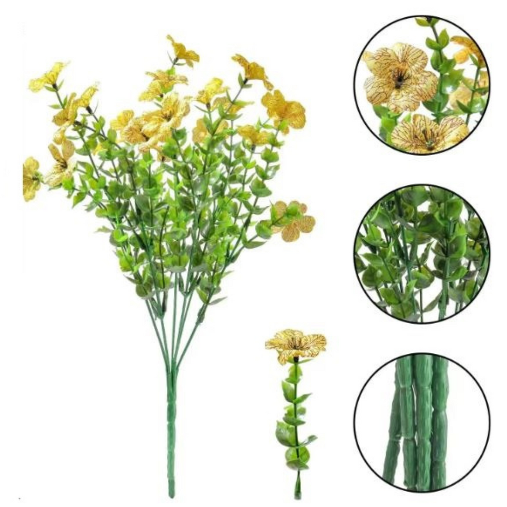 Globetrek° ArtificialFlowers 1+1 GRATIS: Buiten en Binnen Kunstbloemen Planten