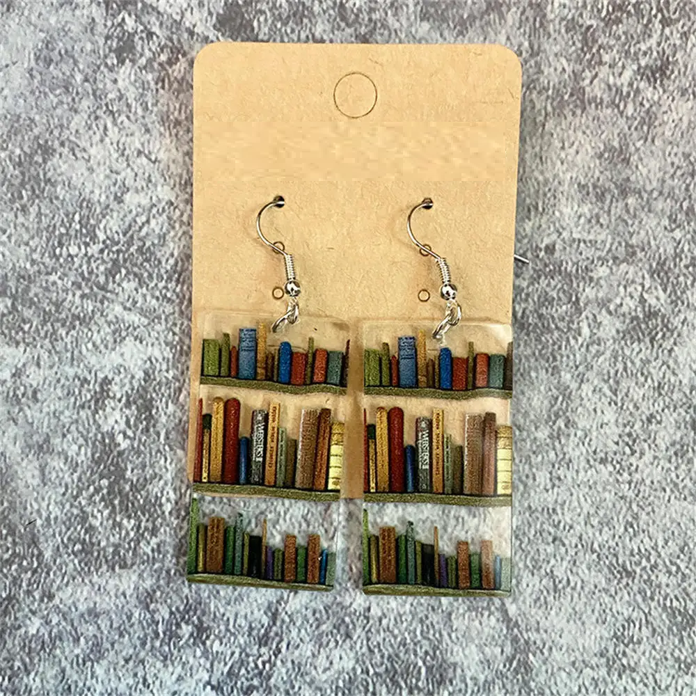 Jewelance™ BookEarrings 1+1 GRATIS: Stijlvolle Kleurrijke Retro Boek Oorbellen