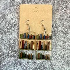 Jewelance™ BookEarrings 1+1 GRATIS: Stijlvolle Kleurrijke Retro Boek Oorbellen