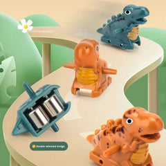 Kletshuts™ DinoSlide: Automatisch Dino Glijbaan Baan Speelgoed Voor Kinderen